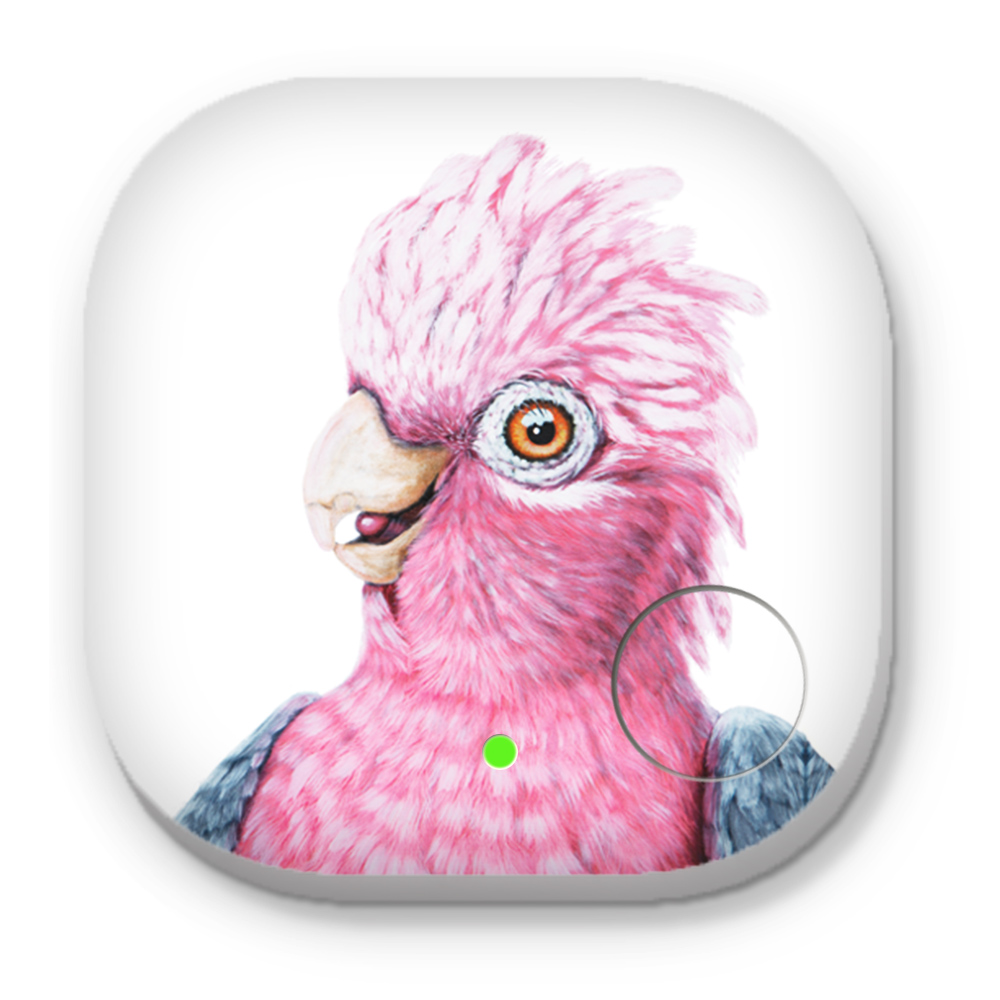 Dixie The Galah Bird Phone And Key Finders