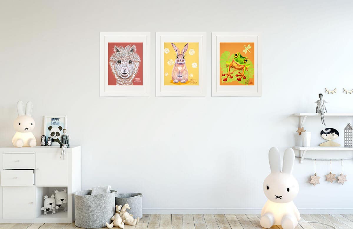 Catch Me If You Can Bunny - Print