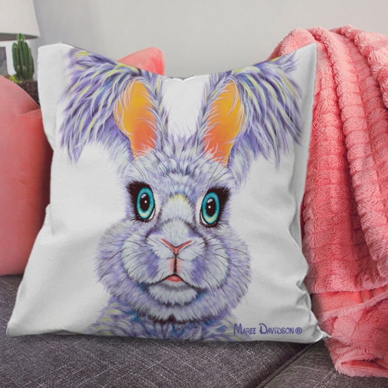 Flossie the Rabbit Cushion Cover