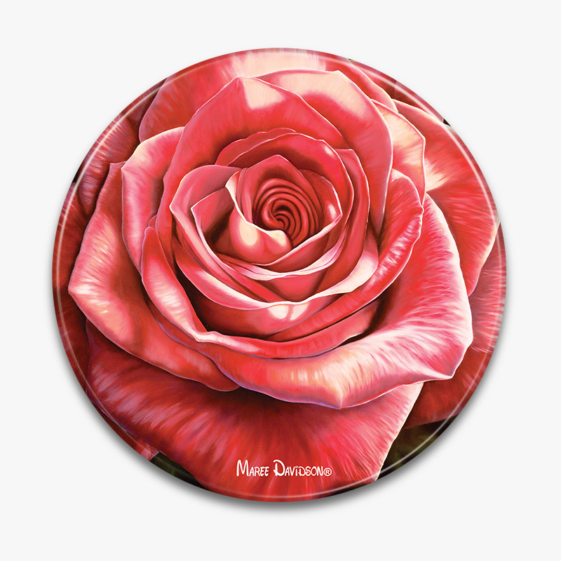 Romance the Rose Flower - Ceramic Trivet