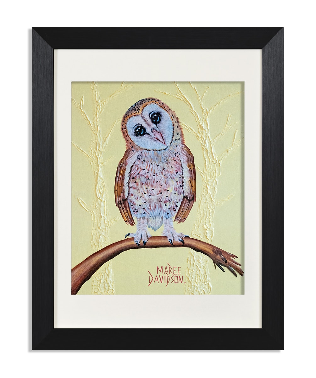 Lemmon Barn Owl - Print